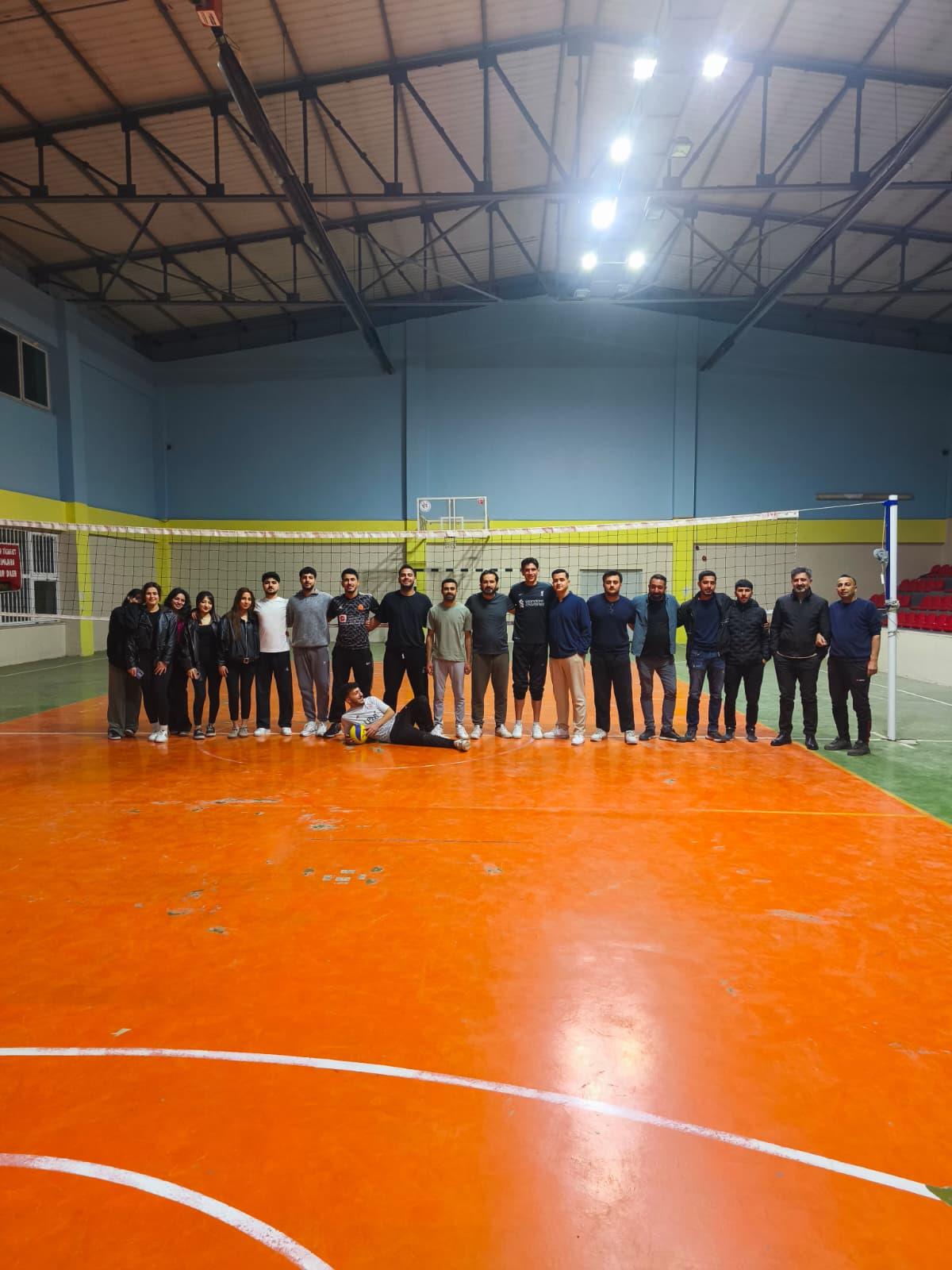 Eruh MYO’da Voleybol Buluşması Gerçekleştirildi