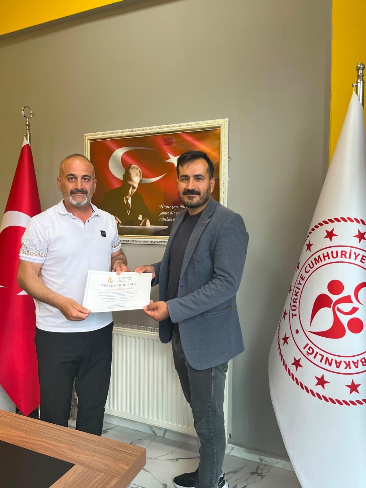🏅 Eruh MYOdan Teşekkür